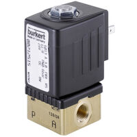 Bürkert Direktgesteuertes Ventil 125301 6013 24 V/DC G 1/4 Muffe Nennweite (Details) 3 mm 1 St.