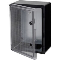 Boxexpert BXPPABSBT300400170-F01 Installations-Gehäuse 170 x 300 x 400 ABS Kunststoff Schwarz 1 St.