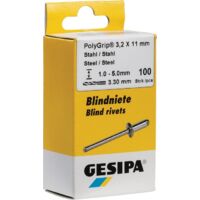 GESIPA Blindniet PolyGrip® Nietschaft d x l 3,2 x 8 mm - 1464887