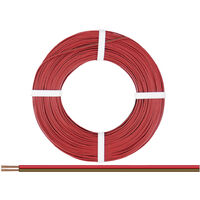 Donau Elektronik 275-08-25 Litze 2 x 0.75 mm² Rot-Braun 25 m