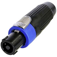 Neutrik NLT4FXXBAG Stecker Schwarz/Blau 1 St.