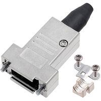 encitech DTSL09-RG-SJS-M3-T-K 6560-5217-31 D-SUB Gehäuse Polzahl: 9 Zinkdruckguss 180 ° Metall 1 St.