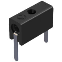 Hirschmann Test & Measurement MPB 1 Prüfbuchse Buchse, gerade Stift-Ø: 2 mm Schwarz 1 St.