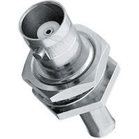 Amphenol B6421A1-NT3G-1-50 B6421A1-NT3G-1-50 BNC-Steckverbinder Buchse, Einbau vertikal 50 Ω 1 St.