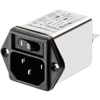 Schaffner FN 9263-3-06 FN 9263-3-06 Netzfilter mit Kaltgerätebuchse 250 V/AC 3 A 2 mH (B x H) 46 mm