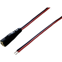 BKL Electronic 072078 Niedervolt-Anschlusskabel Niedervolt-Buchse - offene Kabelenden 5.5 mm 2.1 mm