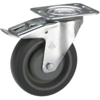 dörner + helmer 716565F 716565F Lenkrolle Rad-Durchmesser: 100 mm Tragfähigkeit (max.): 150 kg 1 St.