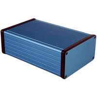 Hammond Electronics 1455N1601BU Universal-Gehäuse 160 x 103 x 53 Aluminium Blau 1 St.