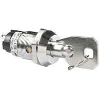 NKK Switches CKL13EFW01 CKL13EFW01 Schlüsselschalter 250 V/AC 3 A 1 x Ein/Aus/Ein 2 x 45 ° 1 St.