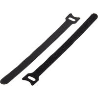 Basetech 98001c372 Klettkabelbinder zum Bündeln Haft- und Flauschteil (L x B) 200 mm x 13 mm Schwar