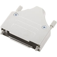 encitech MHDM25-K 6560-0136-03 D-SUB Gehäuse Polzahl: 25 Vollmetall 180 ° Silber 1 St.