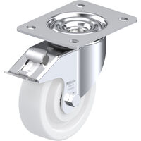 Blickle 412841 LK-SPO 125K-3-FI Lenkrolle mit Feststeller Rad-Durchmesser: 125 mm Tragfähigkeit (max
