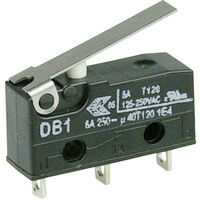ZF DB1C-A1LB Mikroschalter DB1C-A1LB 250 V/AC 6 A 1 x Ein/(Ein) tastend 1 St.