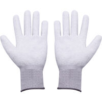 Quadrios ESD-Handschuh Kleider-Größe: L Polyamid, Polyurethan