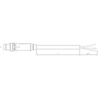 TE Connectivity 1-2273000-1 Sensor-/Aktor-Steckverbinder, konfektioniert M8 Stecker, gerade 1.50 m P