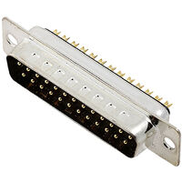 encitech DB25-SP 2101-0180-03 D-SUB Stiftleiste 180 ° Polzahl: 25 Lötkelch 1 St. Tray