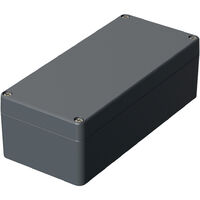 Bopla EUROMAS A 115 01115000 Industrie-Gehäuse 175 x 80 x 57 Aluminium Silber-Grau (RAL 7001) 1 St