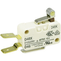 ZF D489-V3RA Mikroschalter D489-V3RA 250 V/AC 21 A 1 x Ein/(Ein) tastend 1 St.