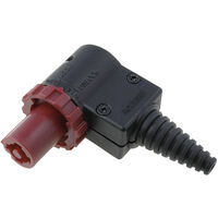 Cliff FCR20673 Netz-Steckverbinder FC Stecker, gewinkelt Gesamtpolzahl: 3 + PE 20 A Rot 1 St.