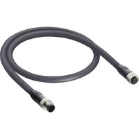 Belden 10968-1 Sensor-/Aktor-Datensteckverbinder, konfektioniert M12 Stecker, gerade, Buchse, gerade