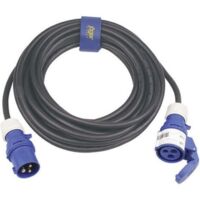 SIROX 361.410 Strom Verlängerungskabel 16 A Schwarz 10.00 m H07RN-F 3G 2,5 mm²