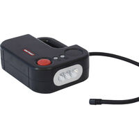 Dino KRAFTPAKET 136308 Kompressor 10.3 bar 12 V Adapter zum Betrieb per Kabel, Digitales Display, K