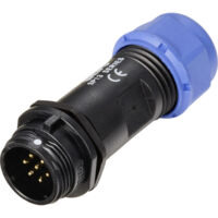 Weipu SP1311 P 7 II Kompakter männlicher Steckverbinder IP68 7-polig