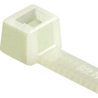 HellermannTyton 111-05059 T80R-HS-NA-C1 Kabelbinder 210 mm 4.70 mm Natur Hitzestabilisiert 100 St.