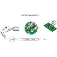 JBC Tools C120006 Entlötspitze gebogen Spitzen-Größe 0.5 mm Inhalt 1 St.