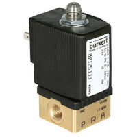 Bürkert Direktgesteuertes Ventil 125332 6014 230 V/AC Gehäusematerial Messing Dichtungsmaterial FKM