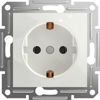 Schneider Electric Steckdose Asfora Weiß (RAL 9003) EPH2970121D 1 St.
