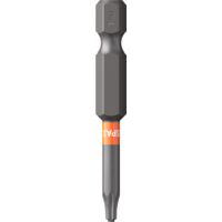 SPAX Bit-Einsatz T-Star 1/4"sechskant T10/50 mm Zapfenführung, Inhalt 5 Stück