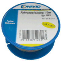 Conrad Components 606241 Fahrzeugleitung FLRY-B 1 x 1.50 mm² Schwarz 10 m