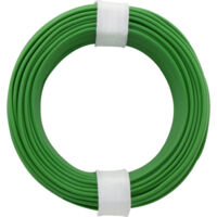 Donau Elektronik 118-4 Litze 1 x 0.14 mm² Grün 10 m