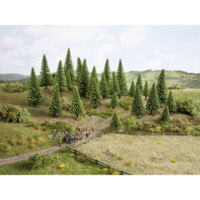 NOCH Hobby 32825 Baumpackung Fichte 35 bis 90 mm Dunkelgrün 25 St.