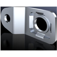 Rittal KX 1594.100 Wandhalterung Edelstahl 4 St.