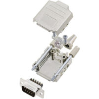 Amphenol L17DPPK25-M+L717DB25PST D-SUB Stiftleisten-Set 180 ° Polzahl: 25 Schrauben 1 St.