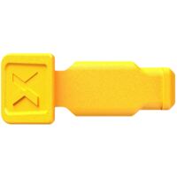 KNIPEX 00 61 10 CY ColorCode Clips gelb (10 Stück) 21 mm