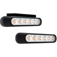 Fristom Frontblitzer / Straßenräumer FT-200 N LED 95200N 12 V, 24 V, 36 V über Bordnetz Einbau Blau
