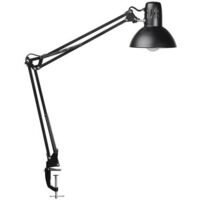 Schreibtischleuchte Metall schwarz H.44cm Klemmfuß LED MAUL