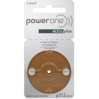 Powerone P312 Hörgeräteakku ZA 312 NiMH 23 mAh 1.2 V 2 St.