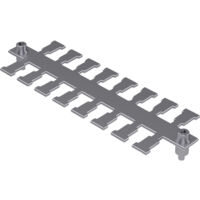 Hebotec 1041-013C Kabelabfangschiene Edelstahl 1 St.