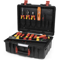 Wiha Werkzeugkoffer Basic Set L electric 18-tlg. (45530)