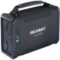 VOLTCRAFT VC-GP50 Powerbank 96000 mAh USB PD 2.0 Li-Ion Schwarz (matt) gleichzeitiges Laden und Ent