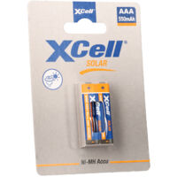 XCell Solar Akkus X550AAA Micro Ni-MH 1,2V 550mAh 2er Blister