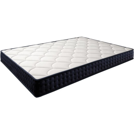 Lit adulte rembourré en lin - 140x190 cm - avec sommier à lattes Lit adulte rembourré en lin - 140x190 cm - avec sommier à lattes