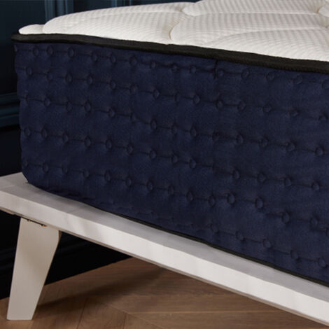 BOLLI Matelas 140x190 - Épaisseur 22cm - Luxe Matelas de Lit d'Adulte et d'enfant - Mousse à Mémoire - 7 Zones de Confort Mousse Mémoire Adaptative