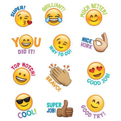Emoji Mega Sticker Pack – Riesen Aufkleber-Spaß Für Bastelprojekte, Geschenke & Deko
