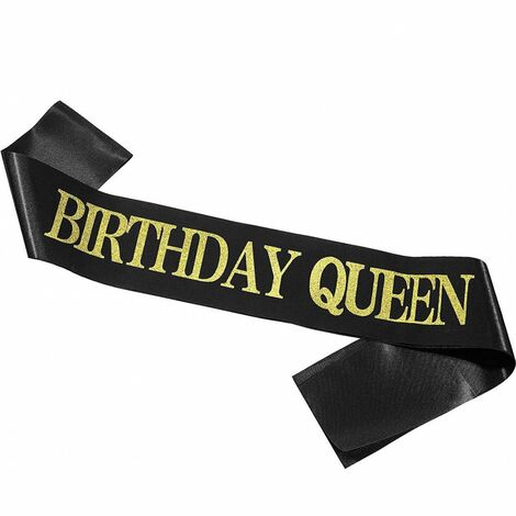 Band, Birthday Queen - Schwarz