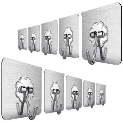 10 x Wandhaken – selbstklebend